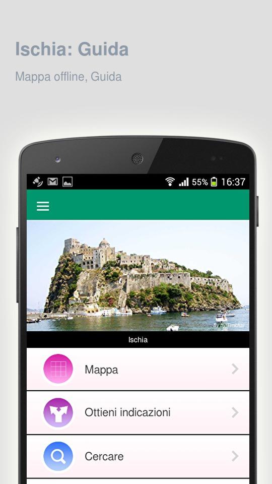 Android application Ischia: Offline travel guide screenshort
