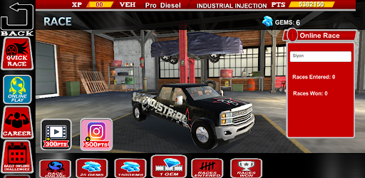 Screenshot Diesel Drag Racing Pro 2