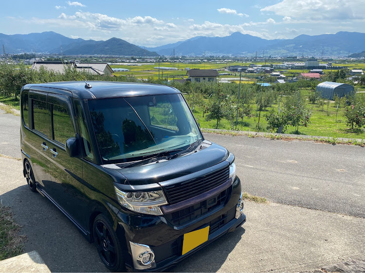 タントカスタムのピックアップに選ばれたい・車高短・流行りに便乗・秋の気配に関するカスタム事例の投稿画像1枚目