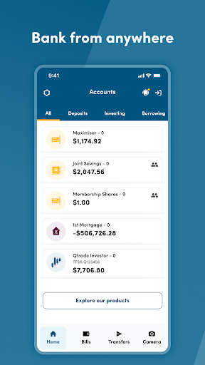 Screenshot Meridian Mobile Banking