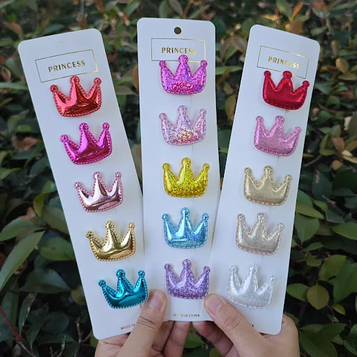 10 Pieces Dog Hair Clips Cute Candy Color Pet Hairpin 10 Different Styles Crown Barrettes For Small Dogs Puppy Hair Acce