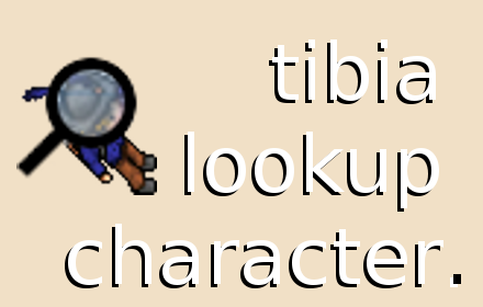 Tibia Character Lookup Extension small promo image