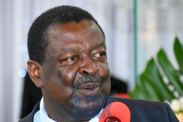 OKA principal Musalia Mudavadi.