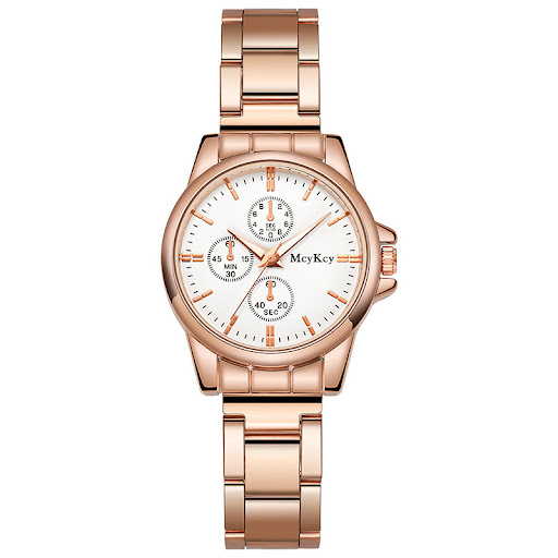 Title 6, Womens Simple Steel Band Watch Minimalist Desi...