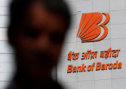 A man walks past the Bank of Baroda headquarters in Mumbai, India. File photo.