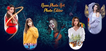 Neon Photo Art & Photo Editor Screenshot