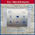 Thay Nhãn Dán Dell Inspiron - Trang Trí Laptop Dell Inspiron