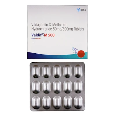 VALDIFF-M 50/500MG 15TAB