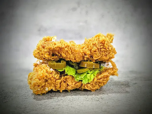 Bunless Chicken Burger