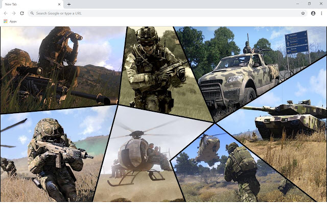 Arma 3 Wallpapers and New Tab