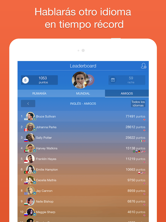   Aprende idiomas gratis -Mondly: captura de pantalla 