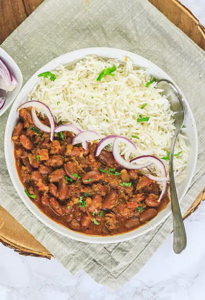 Rajma + Jeera Rice