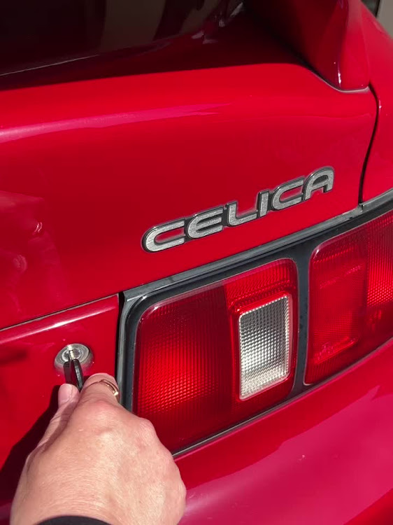 トヨタ 純正 セリカ CELICA バックドア ステーASSY LH