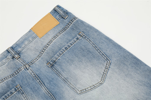 Title 10, Fashion Unique Gradient Denim Men Trousers Styl...