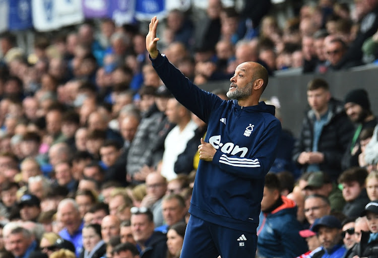 Nottingham Forest manager Nuno Espirito Santo Soccer during the Premier League match against Everton at Goodison Park, Liverpool on April 21, 2024