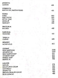 Pergola - Hotel Clarks Avadh menu 4