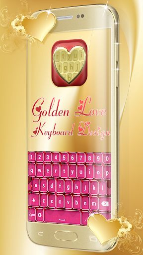 Golden Love Keyboard Design