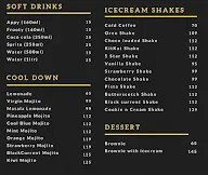 The Kafe Delight. menu 2