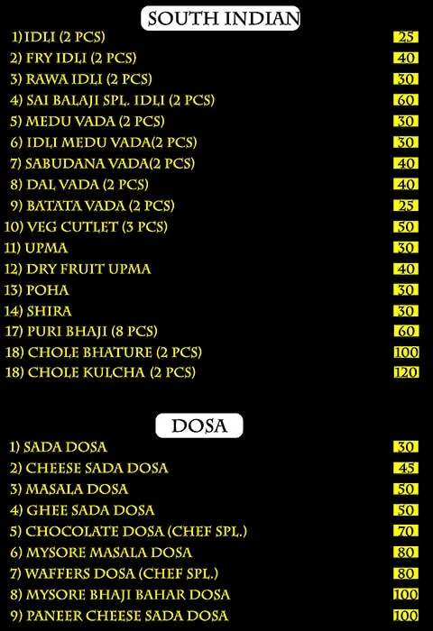 New Panvel Food Court - Pure Veg menu 