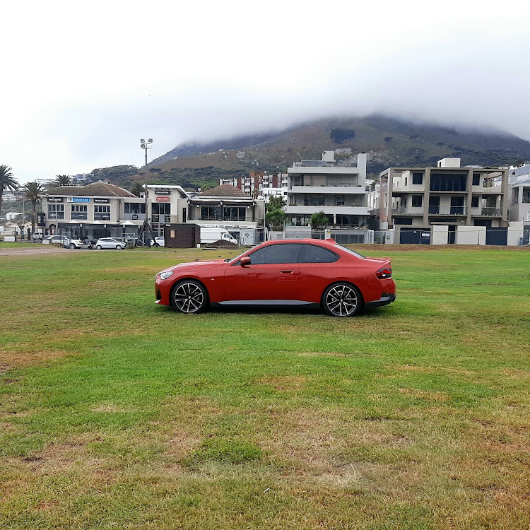 Even in humble 220i guise the new BMW 2 Series is an eye-catching set of wheels. Picture: PHUTI MPYANE