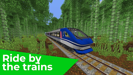 Screenshot Trains for Minecraft