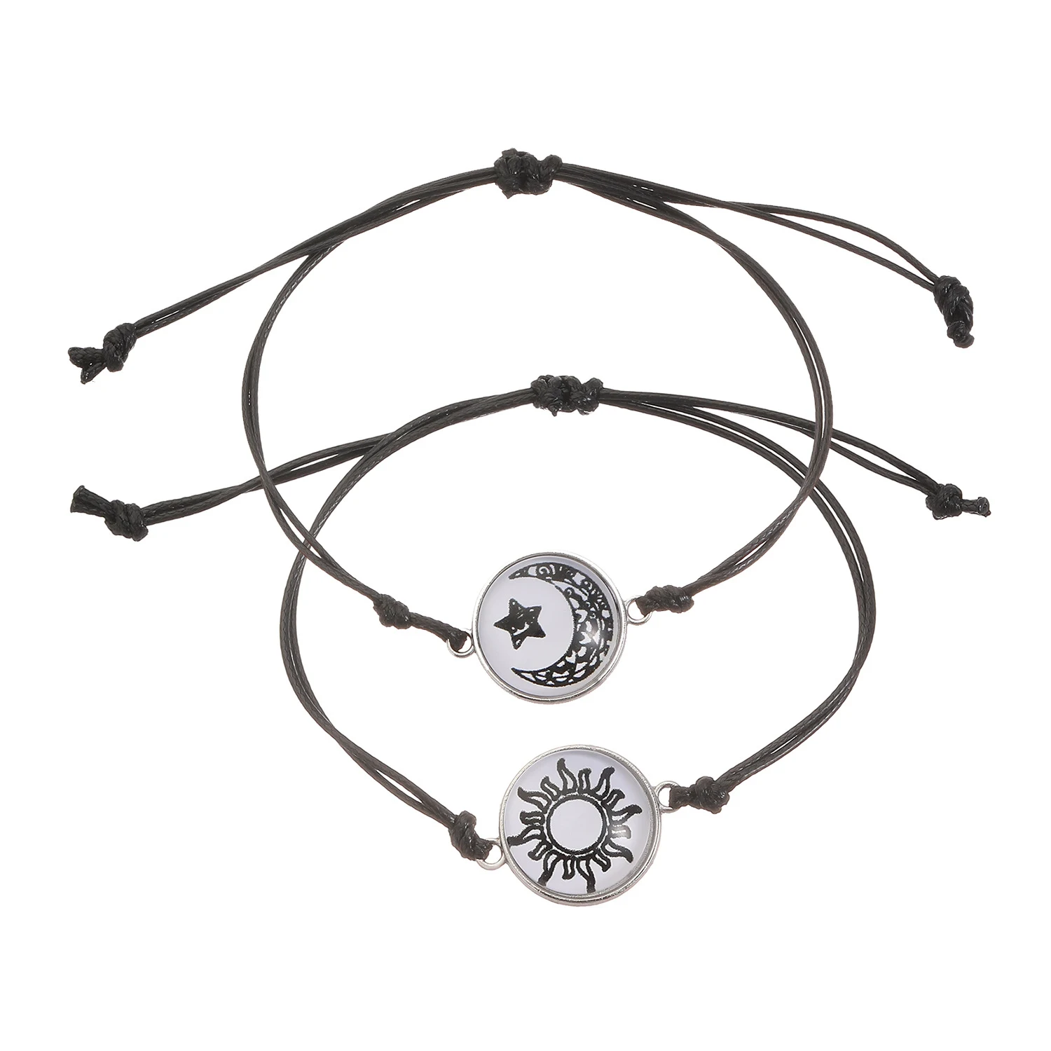 Title 3, Bracelet de main tissé avec pierre du temps pou...