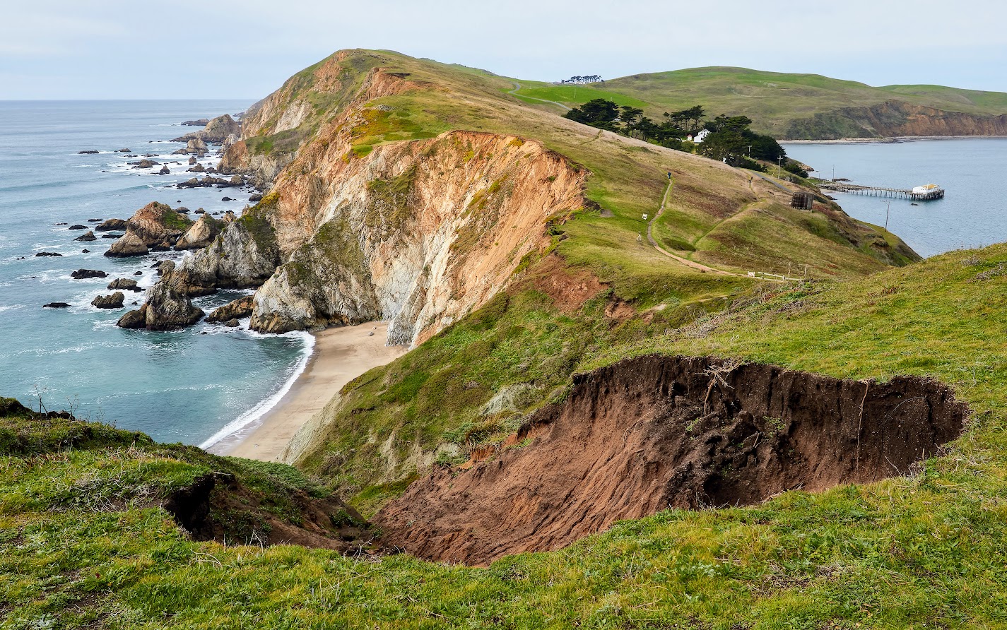 Coastline as seen from Chimney Rock