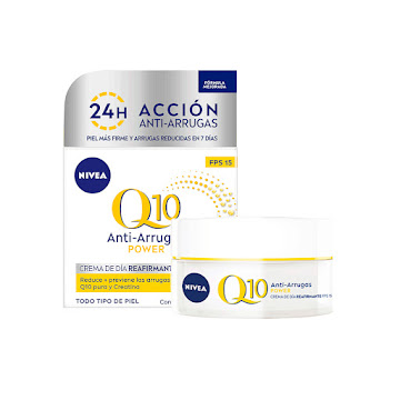 Crema Antiarrugas Nivea Visage Q10 Plus SPF20 Día x 50 ml  