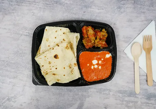 2 Romali Roti, Butter Chicken Bonless, Chicken Manchurian Dry Boneless