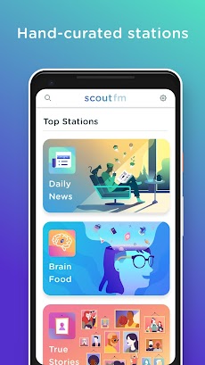 Scout FM - Podcast Radioのおすすめ画像1