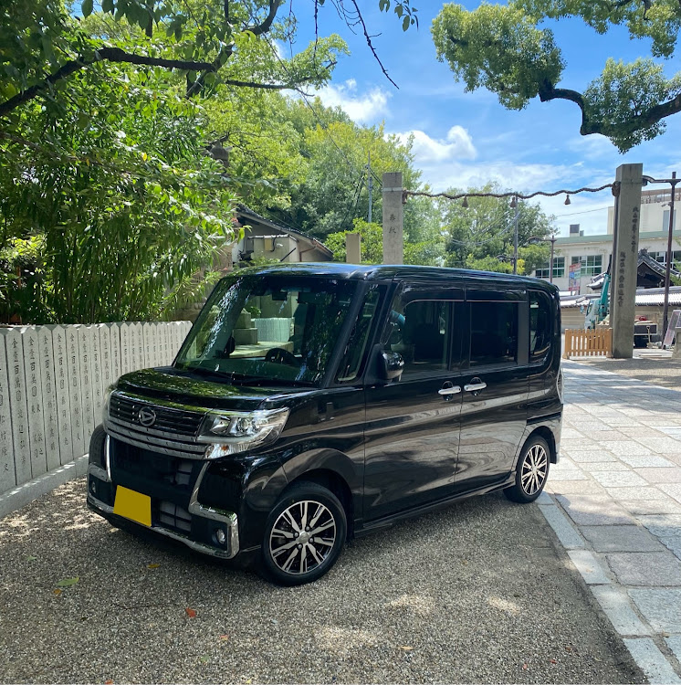 タントカスタムのセカンドカー・ダイハツ・タントカスタム・神社巡り ...