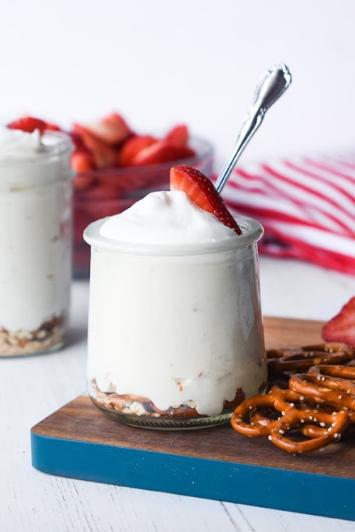 No Cook Strawberry Cheesecake