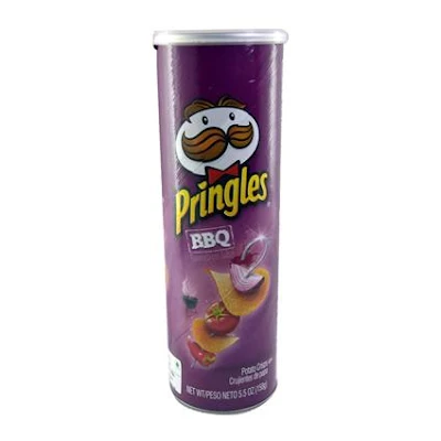 Pringles Barbeque Flavored - 158 gm