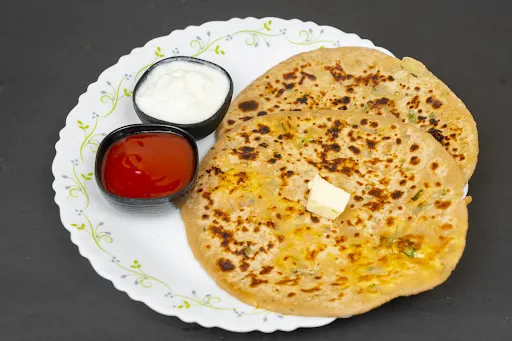 2 Paneer Paratha