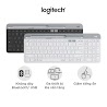 Bàn Phím Logitech Wireless, Bluetooth Keyboard K580 Slim - Hàng Chính Hãng