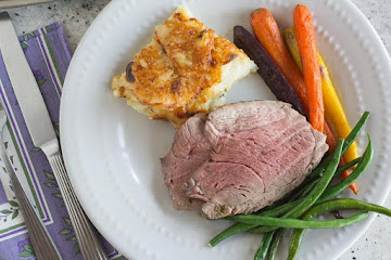 Garlic & Herb Roast Leg of Lamb