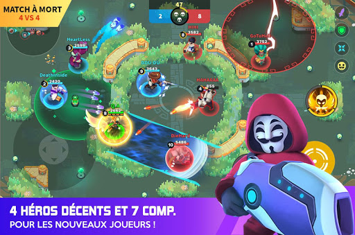 Heroes Strike - 3v3Moba & bataille royale -Offline  APK MOD screenshots 6