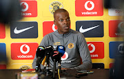 Kaizer Chiefs coach Arthur Zwane during a media day at the Chiefs Village in Naturena, Johannesburg, on January 19 2023.