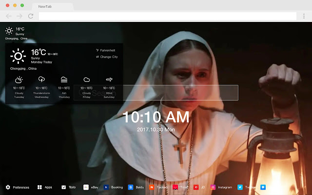 The Nun HD New Tabs Popular Movies Themes