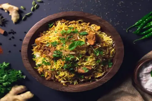 Paneer Biryani + Raita