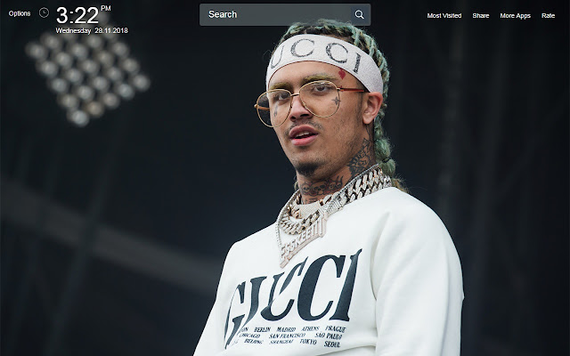 Lil Pump Wallpapers Theme New Tab