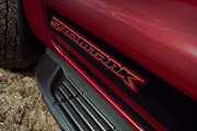 3D Stormtrak logos feature on the lower sections of the front doors, as well as on the rear tailgate.