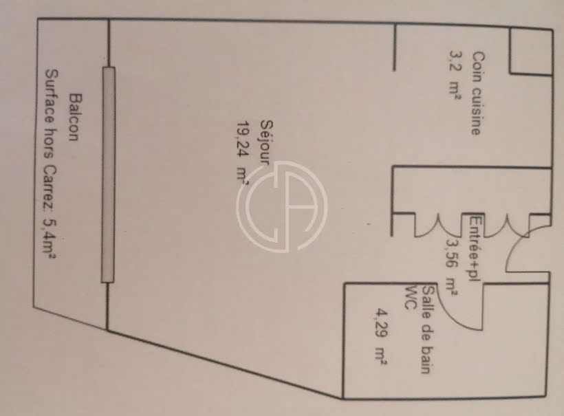 Vente appartement 1 pièce 28 m² à Menton (06500), 169 000 €