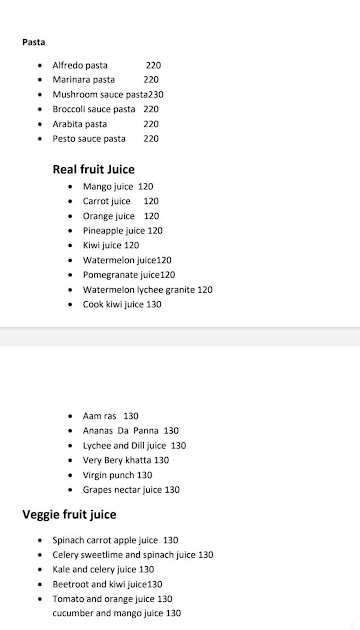 Sandwichway menu 