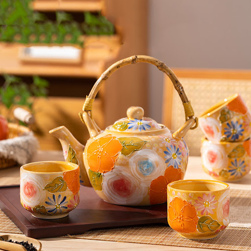 Title 2, Elegant Lifting Handle Household Ceramic Underg...