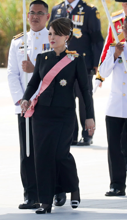 Thailand's Princess Ubolratana Rajakanya attends a procession in Bangkok, Thailand, on October 27 2017.