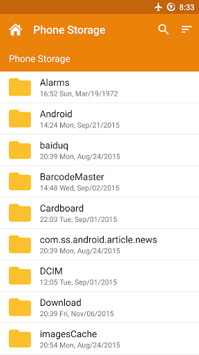 Screenshot File Manager - Droid Files