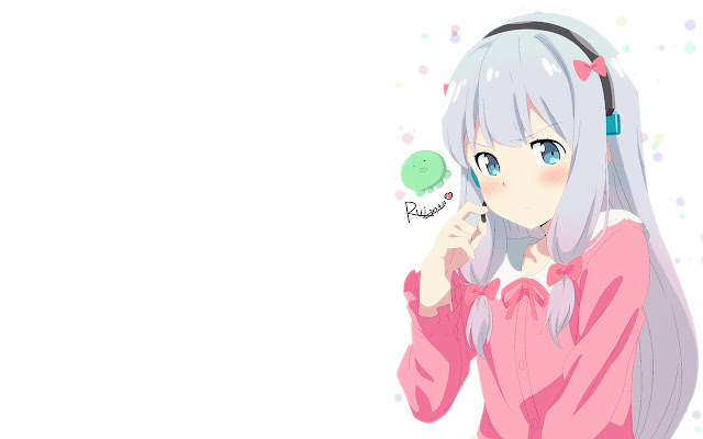 Cute Eromanga-Sensei theme with Sagiri chrome extension