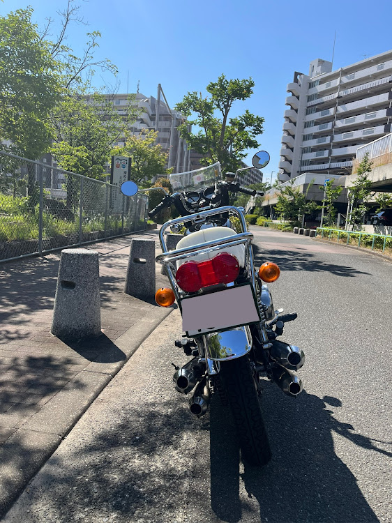 イチジンさんが投稿した#GT380・湘南爆走族・シート張り替えに関するカスタム事例の投稿画像1枚目