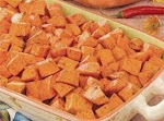 Spicy Sweet Potatoes Recipe was pinched from <a href="http://www.tasteofhome.com/Recipes/Spicy-Sweet-Potatoes" target="_blank">www.tasteofhome.com.</a>